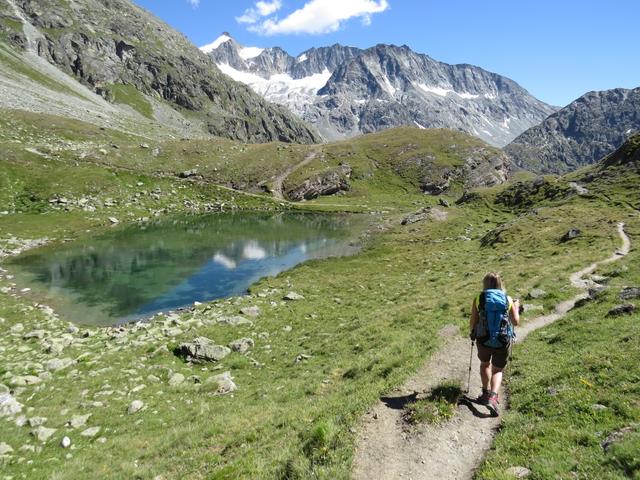 kurz vor der Cabane der Chanrion