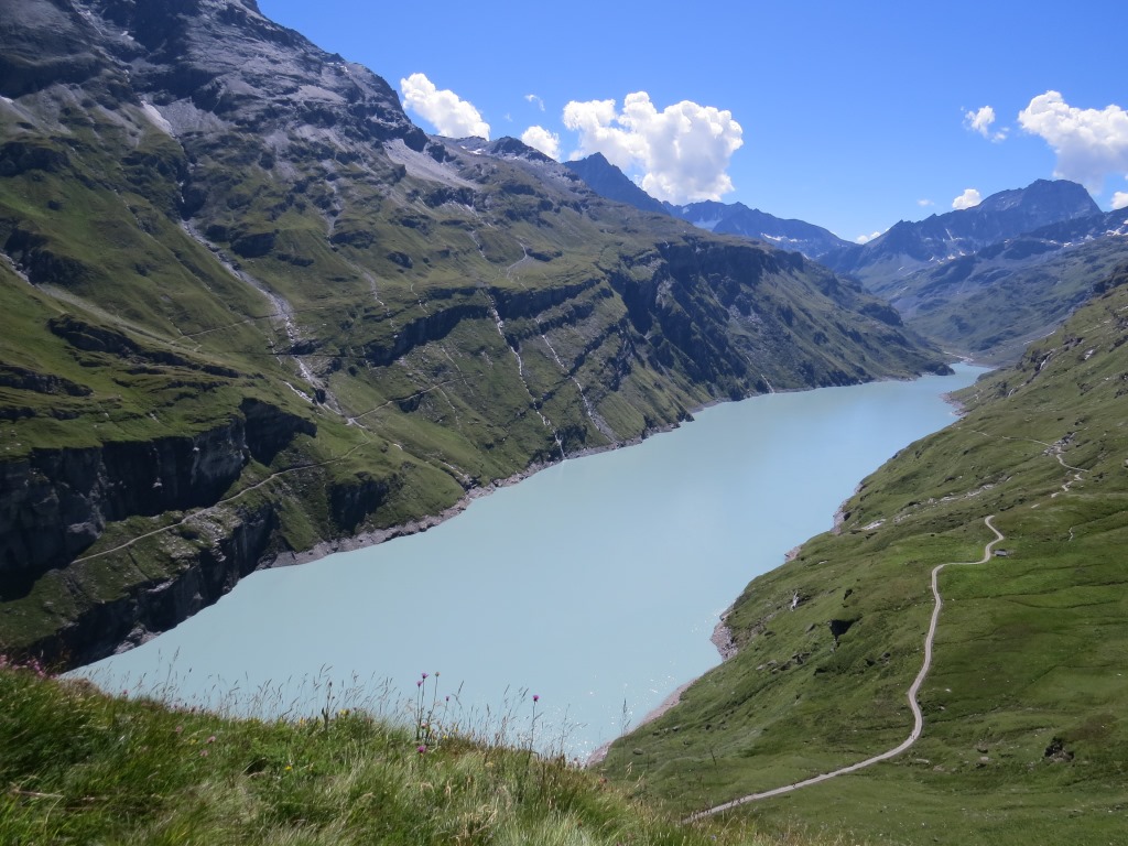 sehr schöner Blick auf den Lac de Mauvoisin