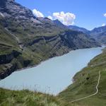 sehr schöner Blick auf den Lac de Mauvoisin