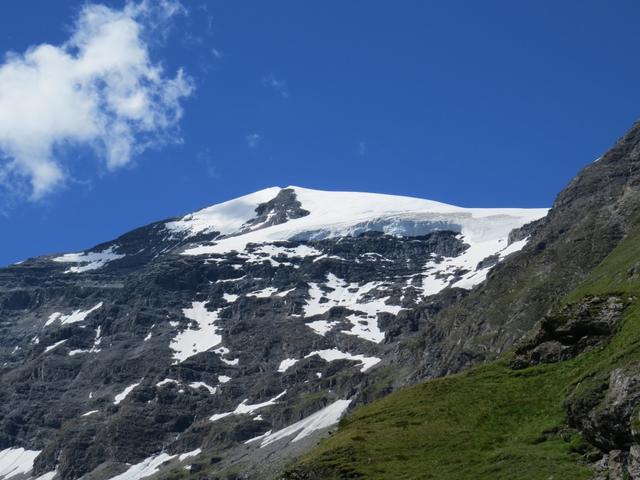 Blick hinauf zum Tournelon Blanc