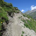 nun beginnt der fast endlose Aufstieg zum Col des Otanes