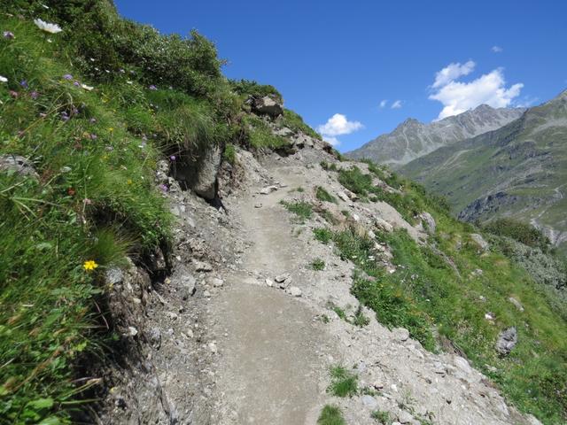 nun beginnt der fast endlose Aufstieg zum Col des Otanes