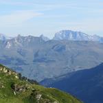 Blick über das Val de Bagnes nach Verbier...