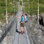 auch bei dieser Hängebrücke wurde eine tolle Arbeit geleistet