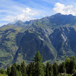 schönes Breitbildfoto des Val de Bagnes