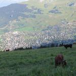 Blick nach Verbier