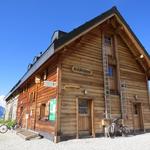 die schöne Cabane du Mont Fort. 2001 komplett renoviert und erweitert.