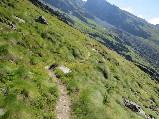 ...über fast 1500 Höhenmeter ins Val de Bagnes abfallen