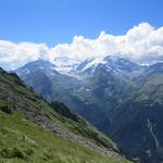 der gesamte Weg ist weiterhin eine Aussichtspromenade ersten Ranges gegenüber dem Grand Combin