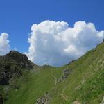 Blick zurück zum Col Termin