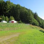 von der Passhöhe des Col de la Forclaz...