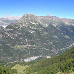 sehr schönes Breitbildfoto mit Blick in das Tal von Vallorcine
