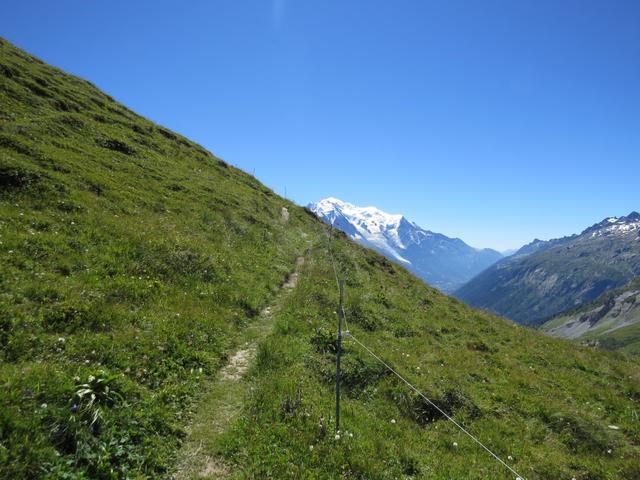 ...zum Col de Balme 2204 m.ü.M.,...