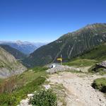 ...zu den Steinhütten von Les Herbagères, 2036 m.ü.M.