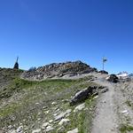 wir haben den Col de Torrent 2916 m.ü.M. erreicht