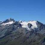 Pigne d'Arolla und Mont Blanc de Cheillon
