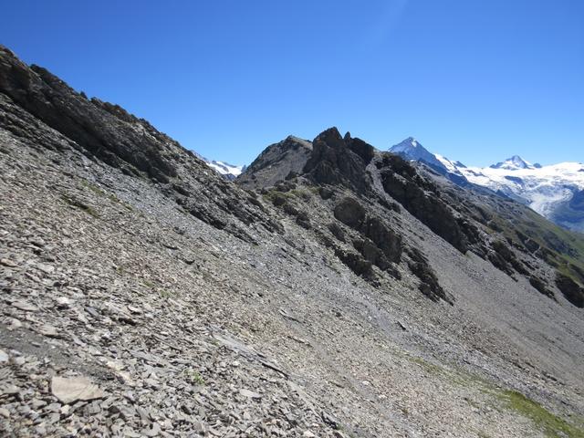 Blick auf den Col de Torrent