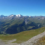 schönes Breitbildfoto mit Blick Richtung Westen