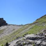Blick zurück zum Col de Torrent