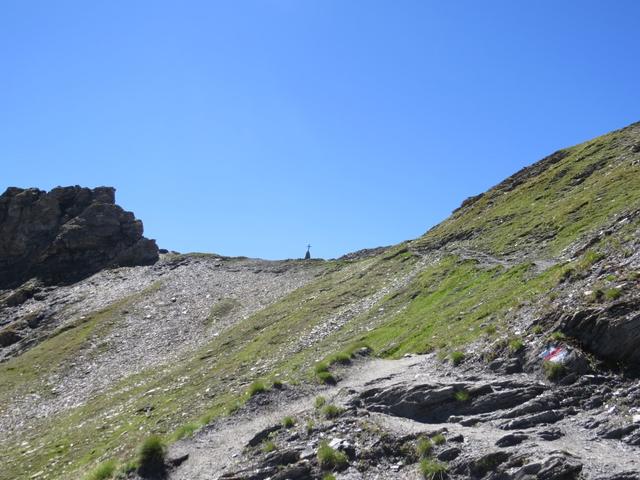 Blick zurück zum Col de Torrent