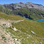 wir steigen weiter ab Richtung Lac de Moiry