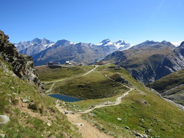 Blick zurück zum Schwarzsee