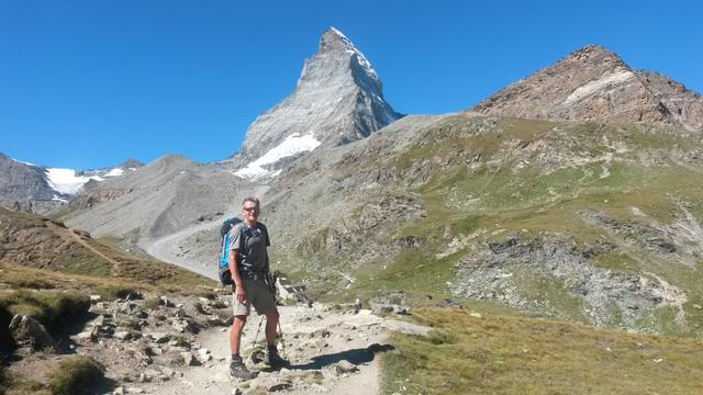 Franco ist schon jetzt von der Wanderung begeistert