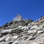 kurz vor der Hörnlihütte