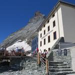 wir haben die Hörnlihütte 3260 m.ü.M. erreicht