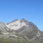Blick zum Platthorn und Mettelhorn. Was für ein Erlebnis als wir auf dem Gipfel des Mettelhorn standen