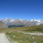 ...und erreichen über die Alp Hermetje Punkt 2530 m.ü.M. die Stafelalp