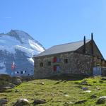 ...bis wir dann die Schönbielhütte 2694 m.ü.M. erreichen