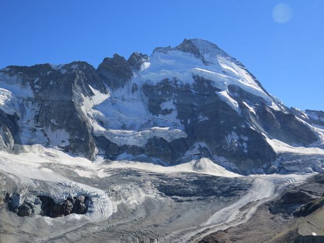 ...das Eisschild der Dent d'Hérens...