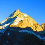 das Matterhorn färbt sich rot