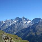 Mischabelgruppe mit Lenzspitze, Dom, Täschhorn und Alphubel