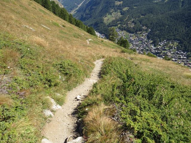 ...wandern wir weiter geradeaus