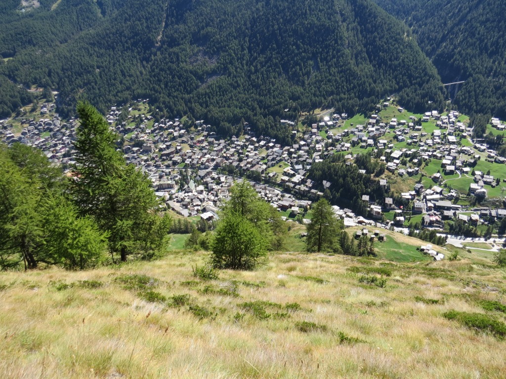 tief unter uns Zermatt