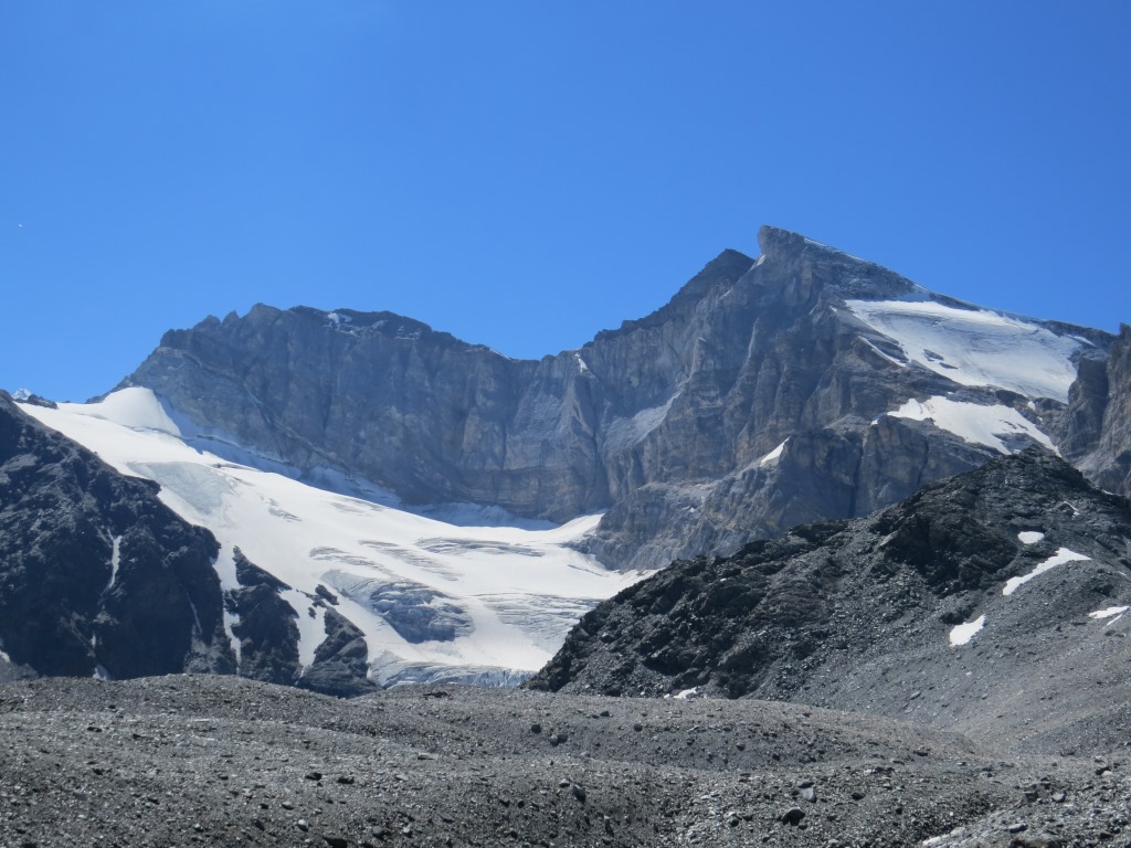 die beiden Barrhörner mit dem Unteren Stelligletscher