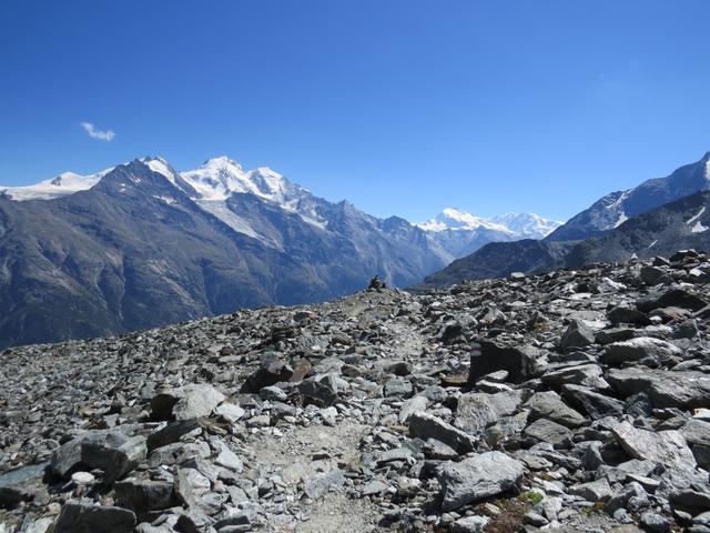 was für ein Panorama während dem Wandern. Der Topali-Höhenweg ist einfach gigantisch schön