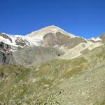 schönes Breitbildfoto mit Brunegghorn, Bruneggjoch und Schöllihorn