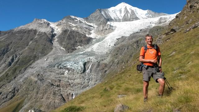 Franco ist von der Aussicht begeistert