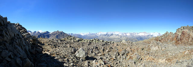 ...bis zur Scheitelhöhe des Badus-Nordwestgrates 2749 m.ü.M.