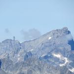 Blick zum Titlis mit Sendeturm