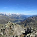 Blick in die Surselva mit Oberalpstock