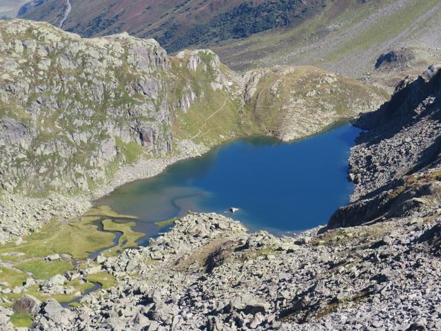Tiefblick zum Lai da Tuma
