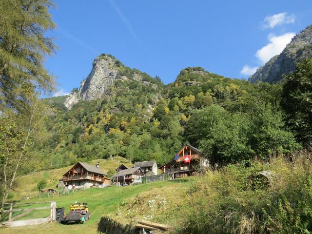 rasch ist Pièi 1089 m.ü.M. erreicht