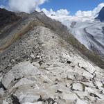 ...zur Weggabelung bei Punkt 3095 m.ü.M.,...