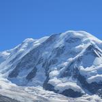 Blick auf den Liskamm mit Grenzgletscher