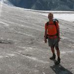 wir stehen nun auf den Gornergletscher