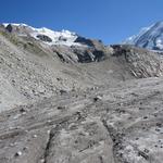 Achtung ! Da sich die Gletscher immer weiter zurückziehen,...